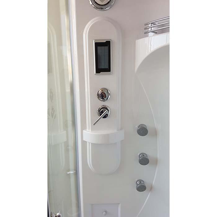 Cabina Doccia Ols 2888 110x80cm Multifunzionale - Frascio Store Accessori  per il bagno