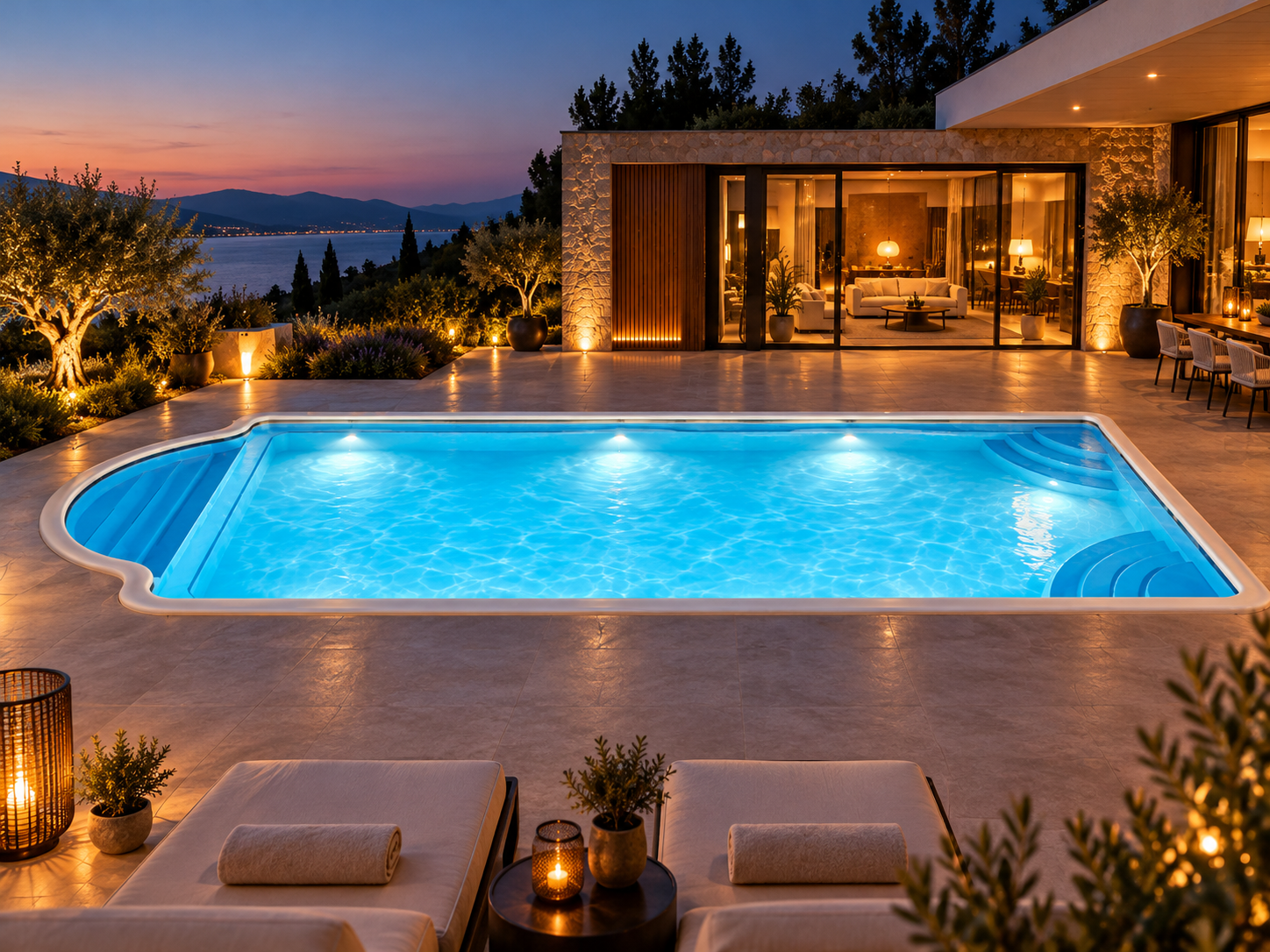 Piscina modello 02 in vetroresina – 12,00 × 3,95 m - immagine 5