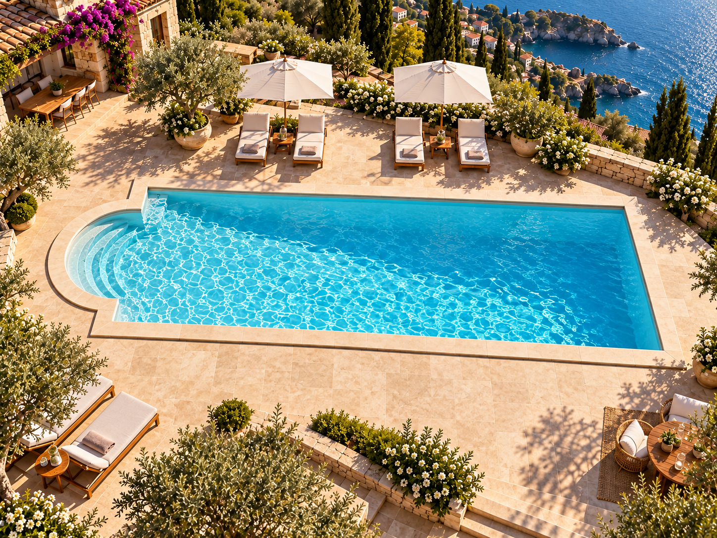 Piscina modello 05 in vetroresina – 11,18 × 4,00 m - immagine 5