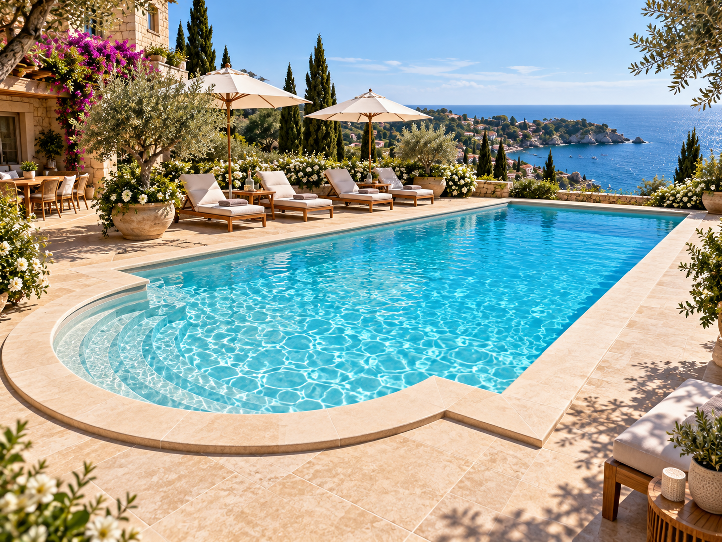Piscina modello 05 in vetroresina – 11,18 × 4,00 m - immagine 6