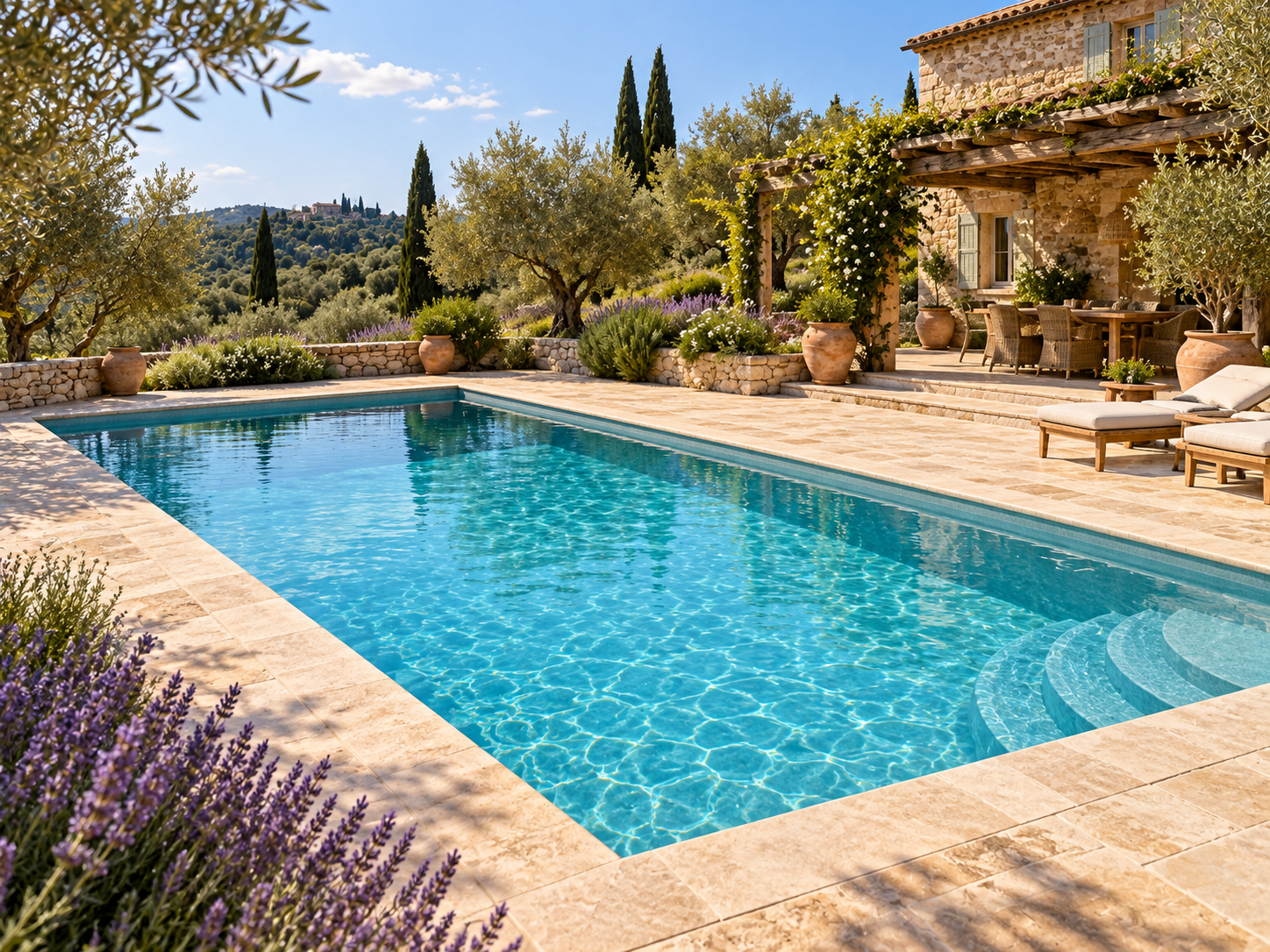 Piscina modello 13 in vetroresina – 8,20 × 3,80 m - immagine 5