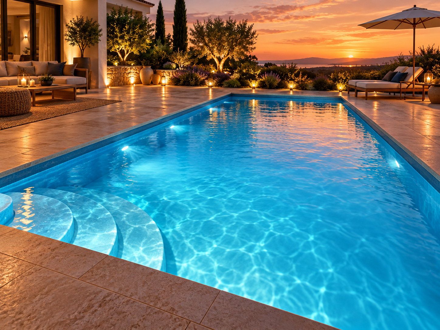 Piscina modello 13 in vetroresina – 8,20 × 3,80 m - immagine 7