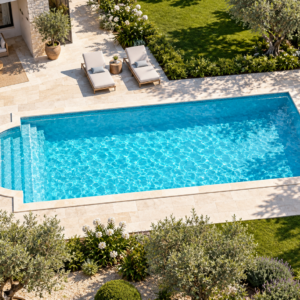 Piscina modello 09 in vetroresina – 9,05 × 3,80 m