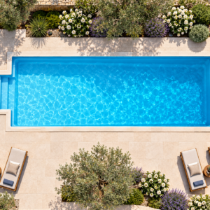 Piscina modello 15 in vetroresina – 8,62 × 3,40 m