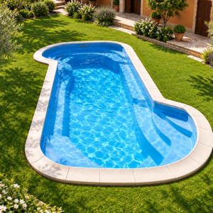 Piscina modello 17 in vetroresina – 8,15 × 3,65 m