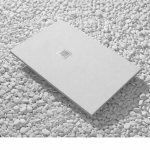 Piatti Doccia Grigio Chiaro Ral 7035 Vulcano Line In Resina e Polvere Di Marmo