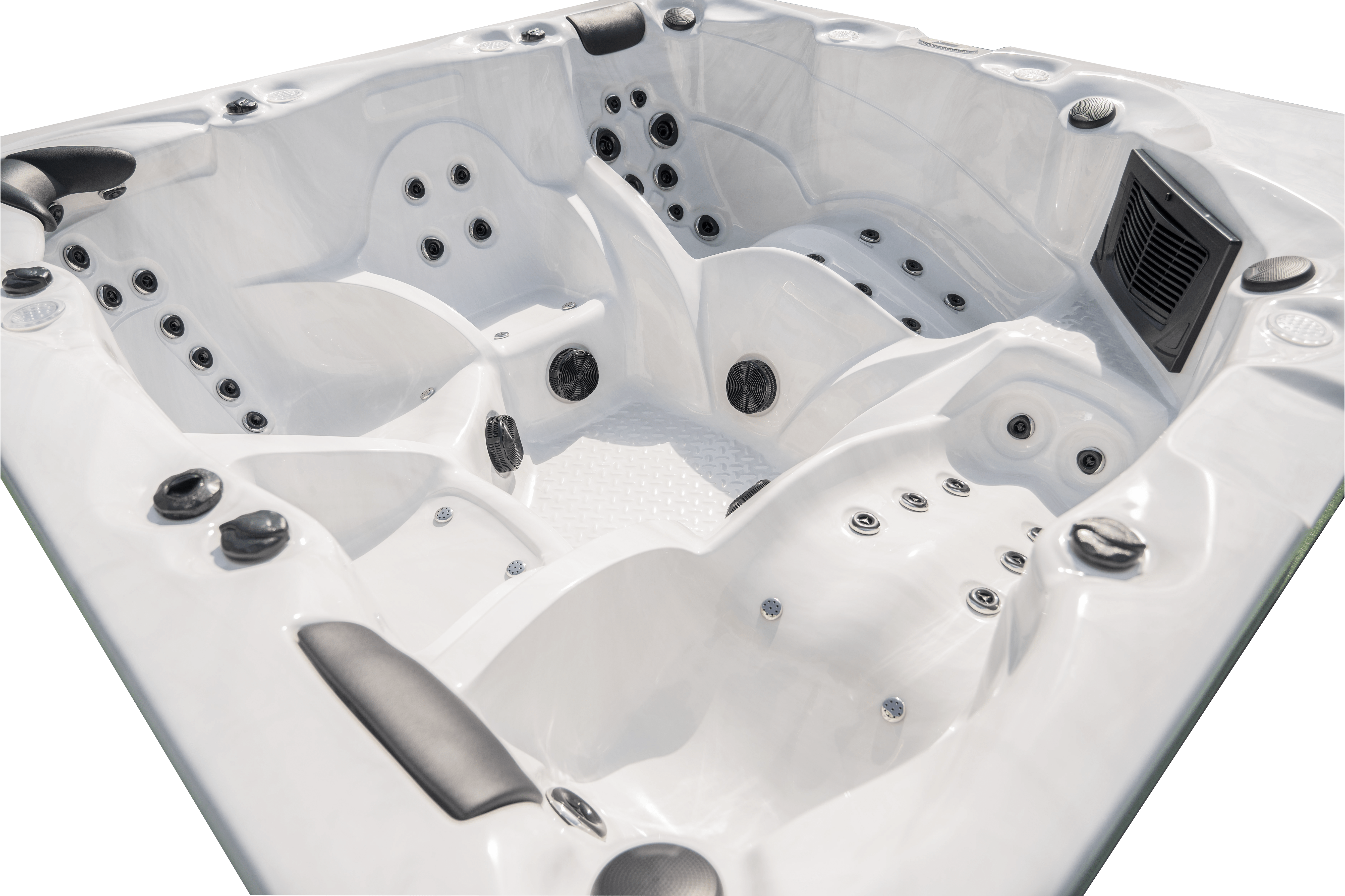 Spa Vasca Idromassaggio Da Esterno FRA-6001 Misura 230 x 230 cm – Image 3