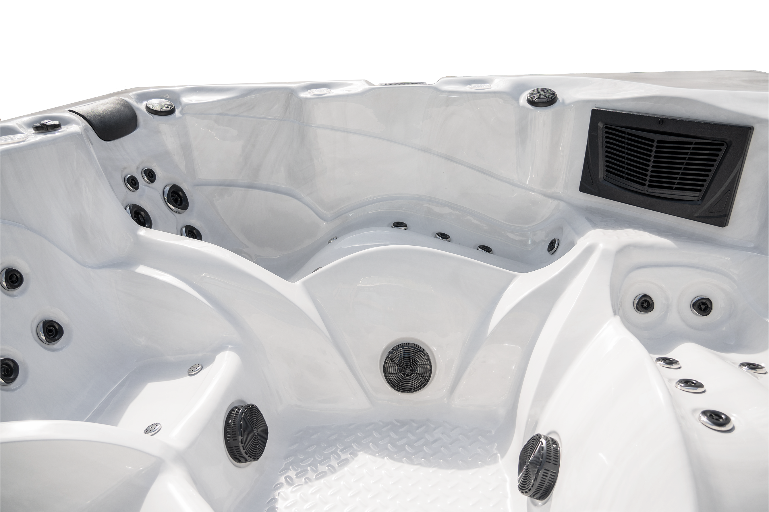 Spa Vasca Idromassaggio Da Esterno FRA-6001 Misura 230 x 230 cm – Image 4