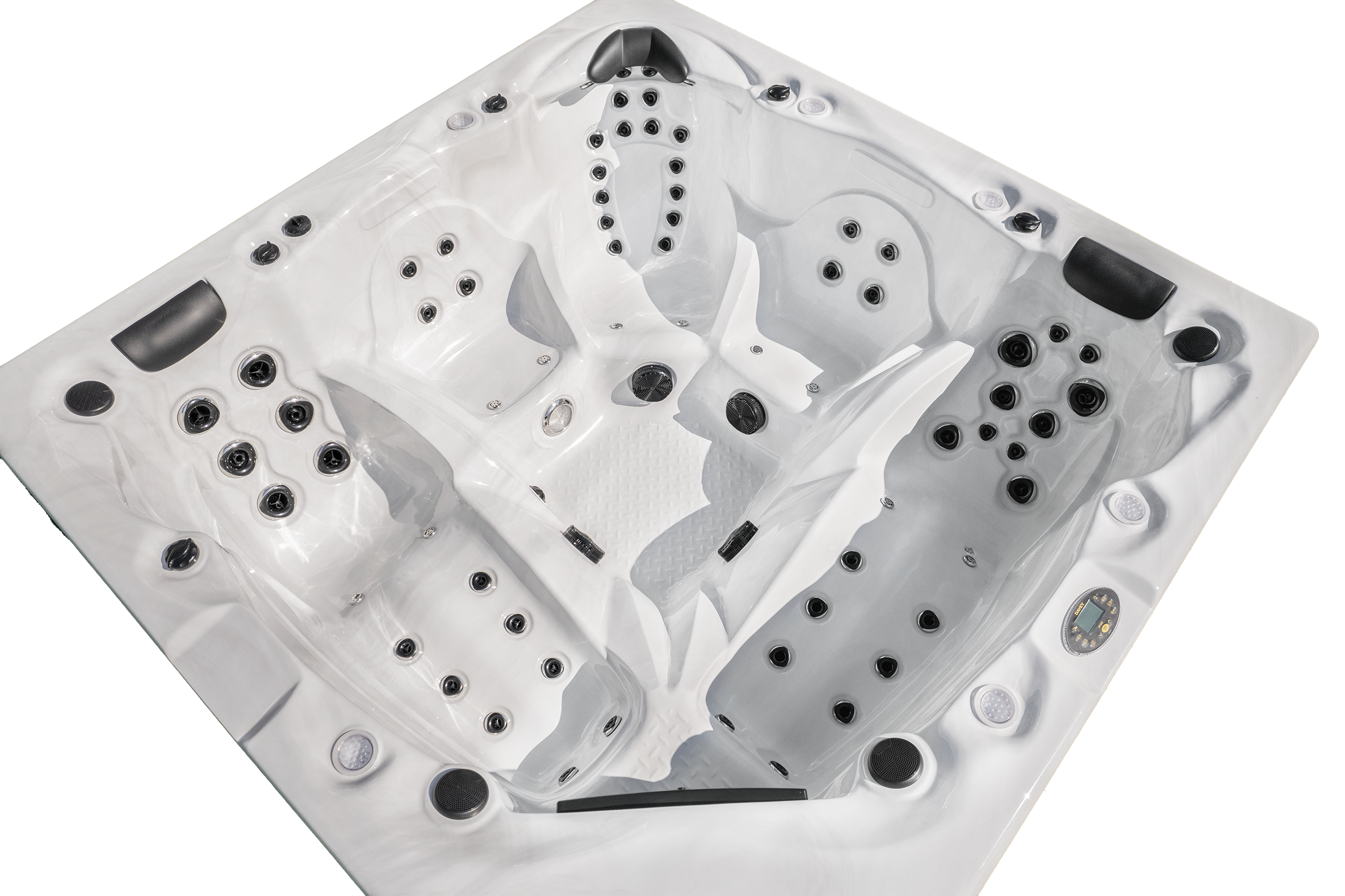 Spa Vasca Idromassaggio Da Esterno FRA-6001 Misura 230 x 230 cm – Image 2