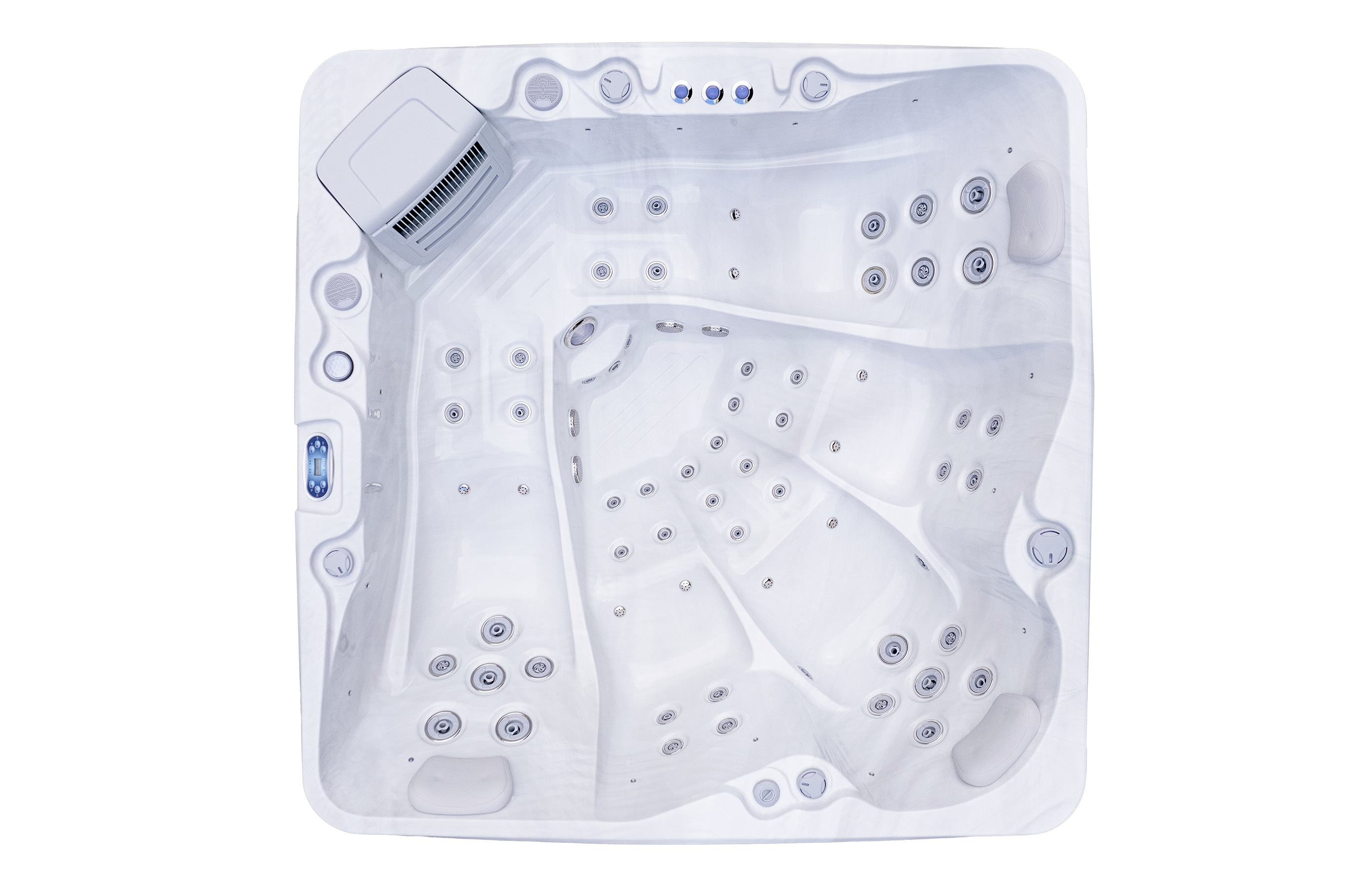 Spa Vasca Idromassaggio Da Esterno FRA03 Misura 210 x 210 cm