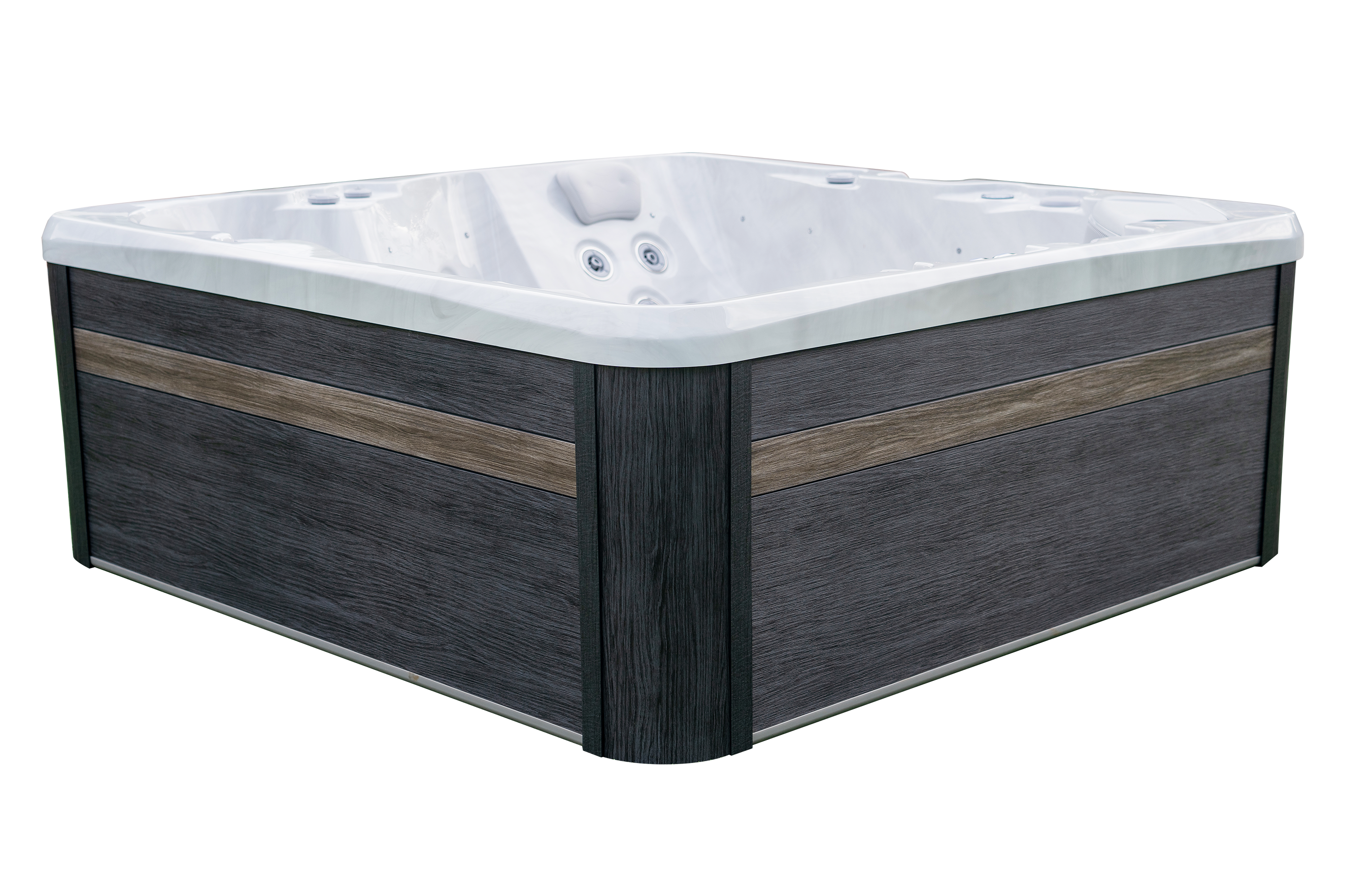 Spa Vasca Idromassaggio Da Esterno FRA03 Misura 210 x 210 cm – Image 3