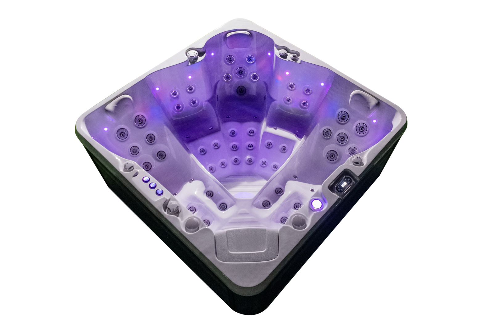 Spa Vasca Idromassaggio Da Esterno FRA03 Misura 210 x 210 cm – Image 7