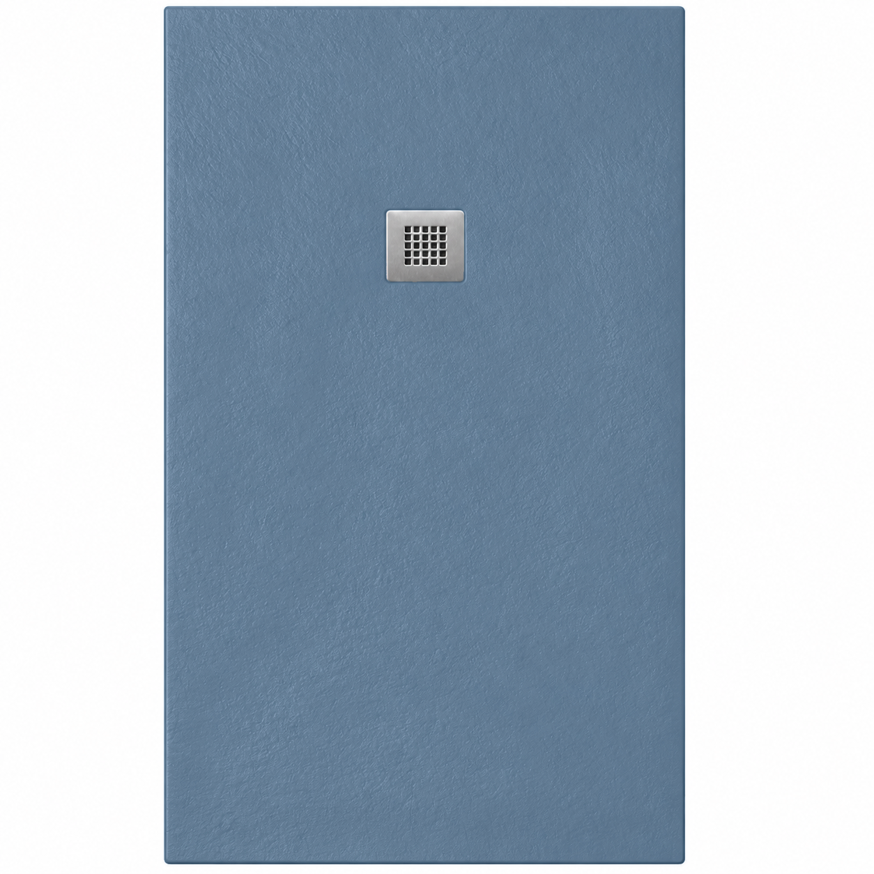 Piatti Doccia Blu Colomba Ral 5014 Vulcano Line In Resina e Polvere Di Marmo - immagine 2