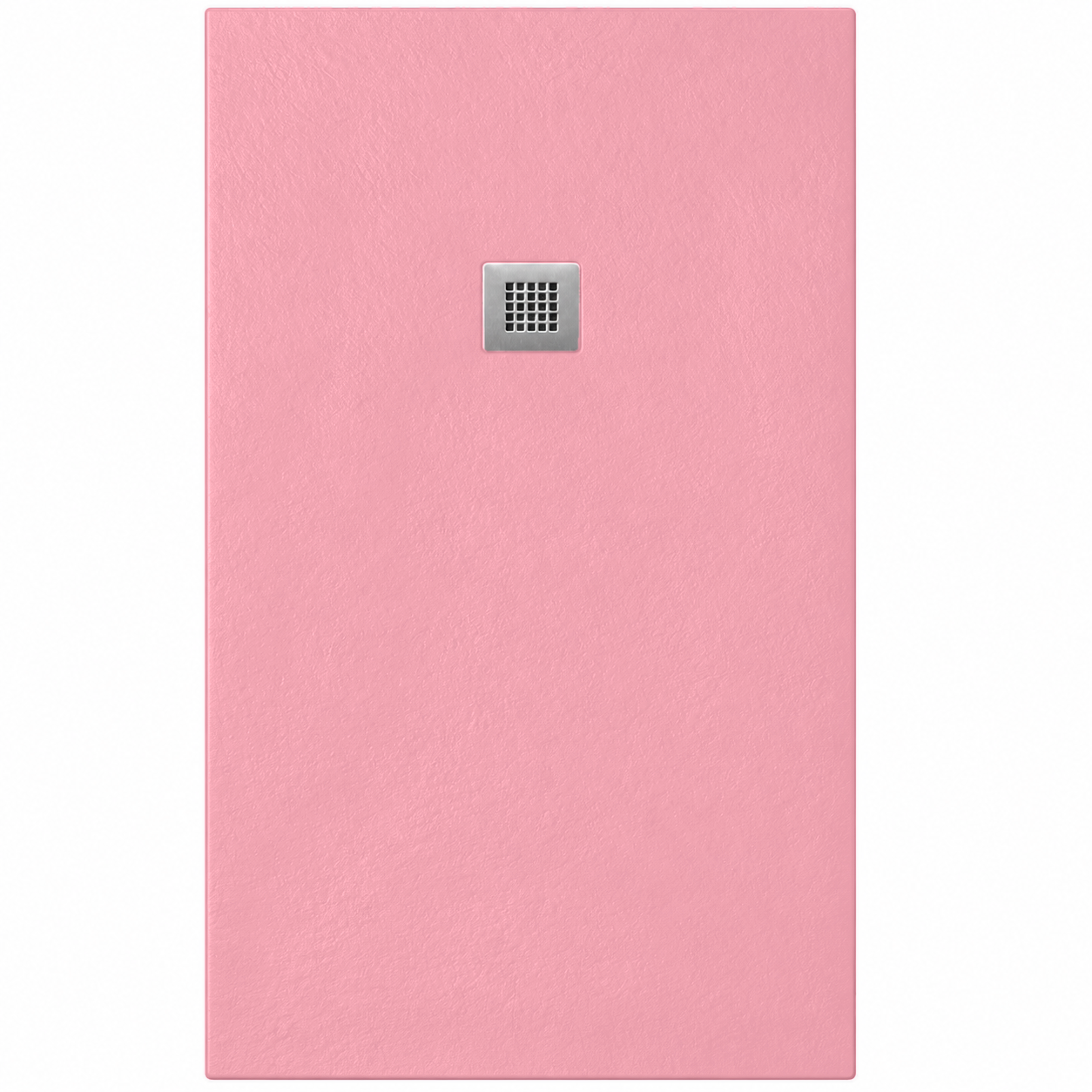 Piatti Doccia Rosa Chiaro Ral 3015 Vulcano Line In Resina e Polvere Di Marmo - immagine 2