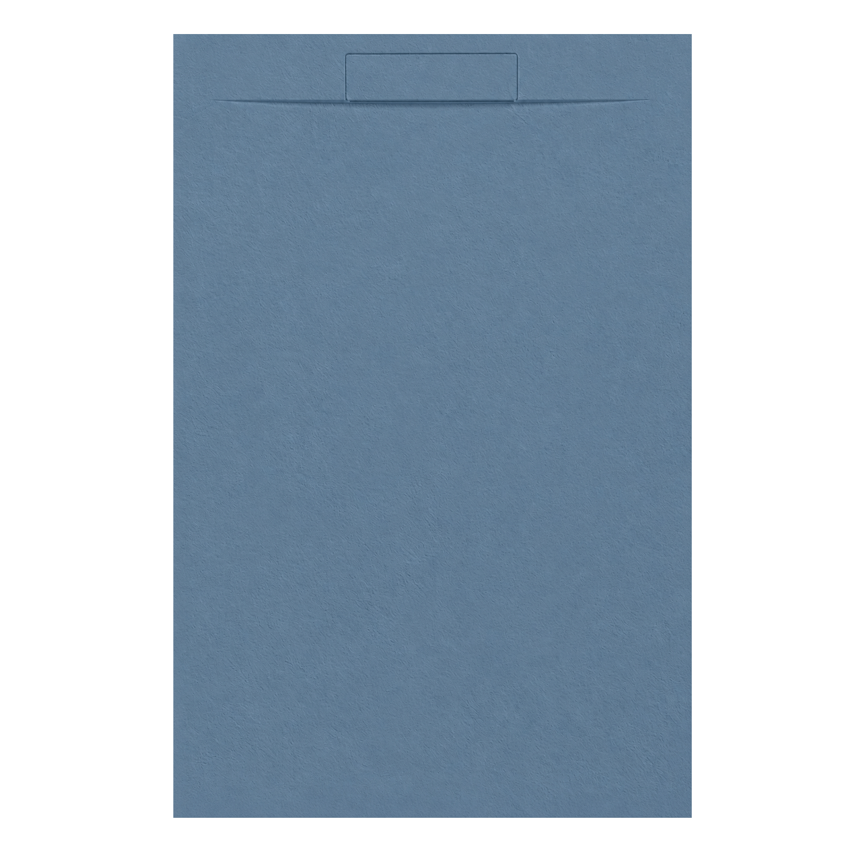 Piatti Doccia Blu Colomba RAL 5014 Vulcano Line PLUS In Resina e Polvere Di Marmo Con Griglia Laterale IN MARMORESINA - immagine 2