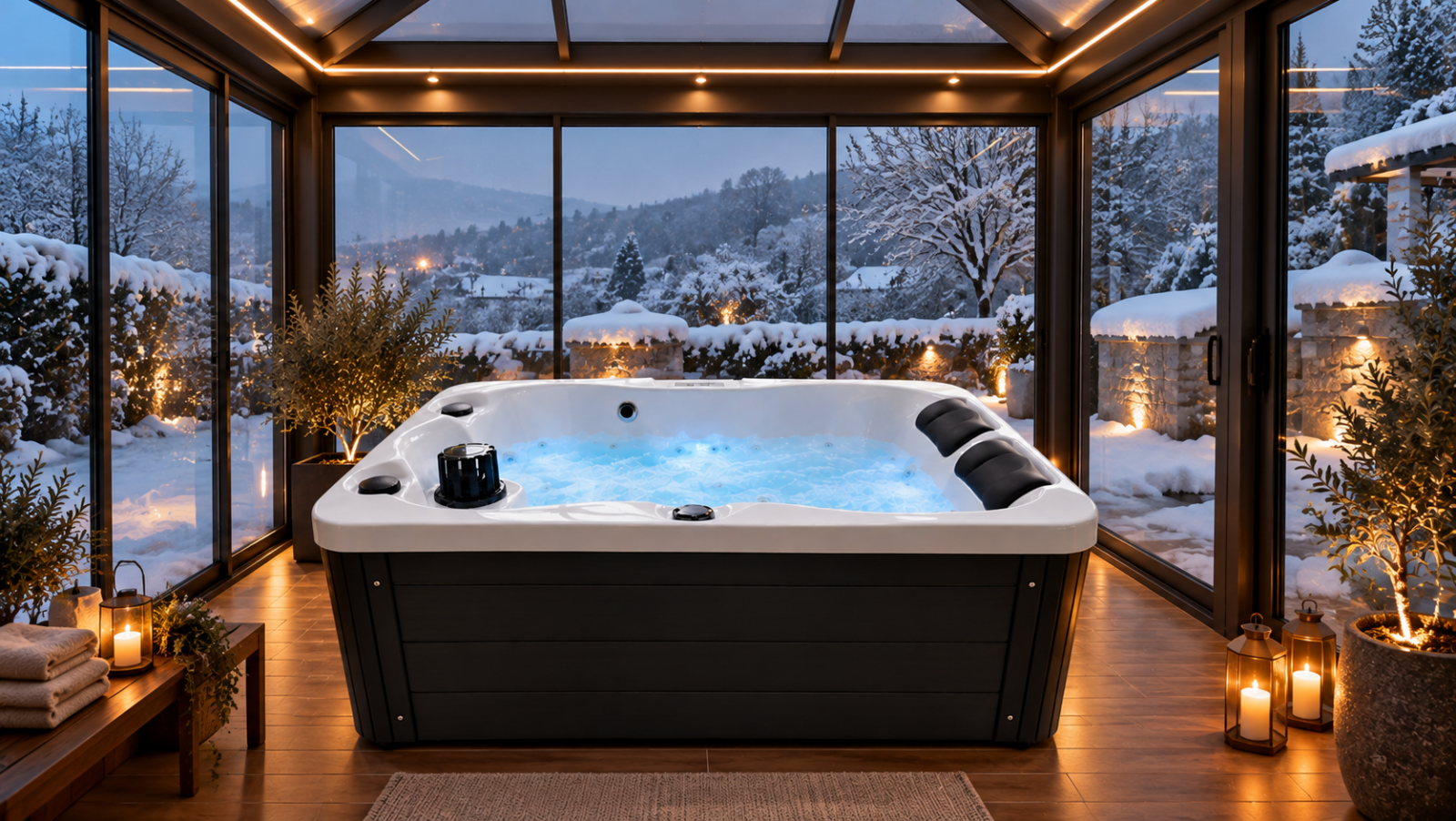 SPA Vasca Idromassaggio FRA 1620 – 175 × 110 × 72 cm - immagine 7
