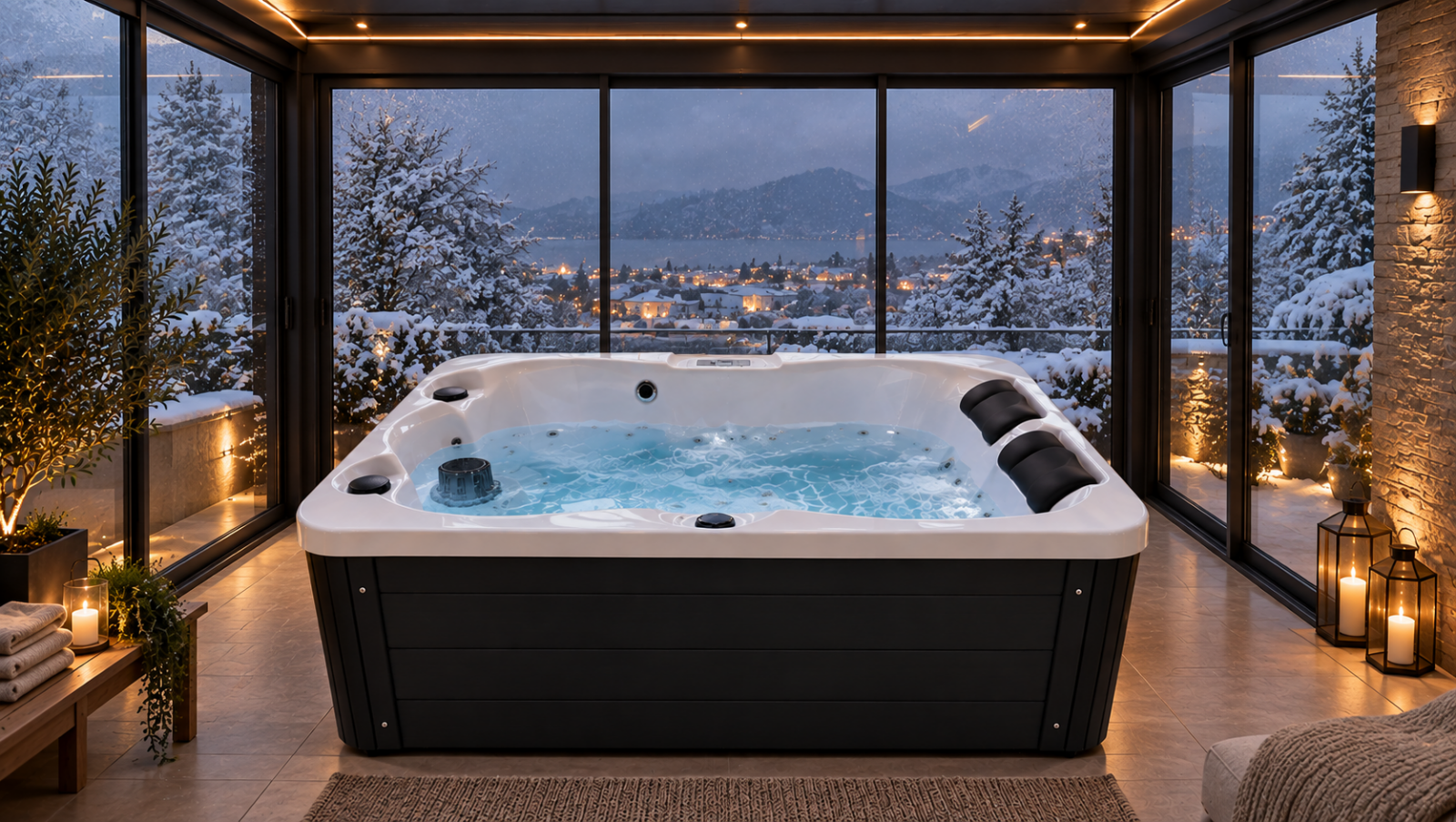 SPA Vasca Idromassaggio FRA 1620 – 175 × 110 × 72 cm - immagine 8