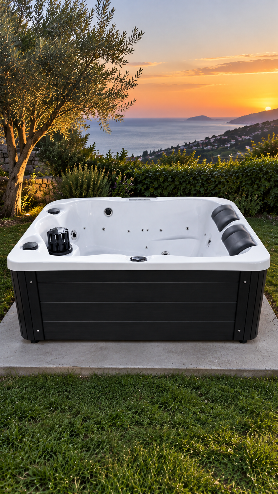 SPA Vasca Idromassaggio FRA 1620 – 175 × 110 × 72 cm - immagine 3