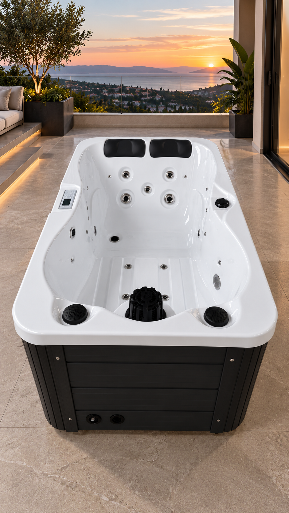 SPA Vasca Idromassaggio FRA 1620 – 175 × 110 × 72 cm - immagine 5