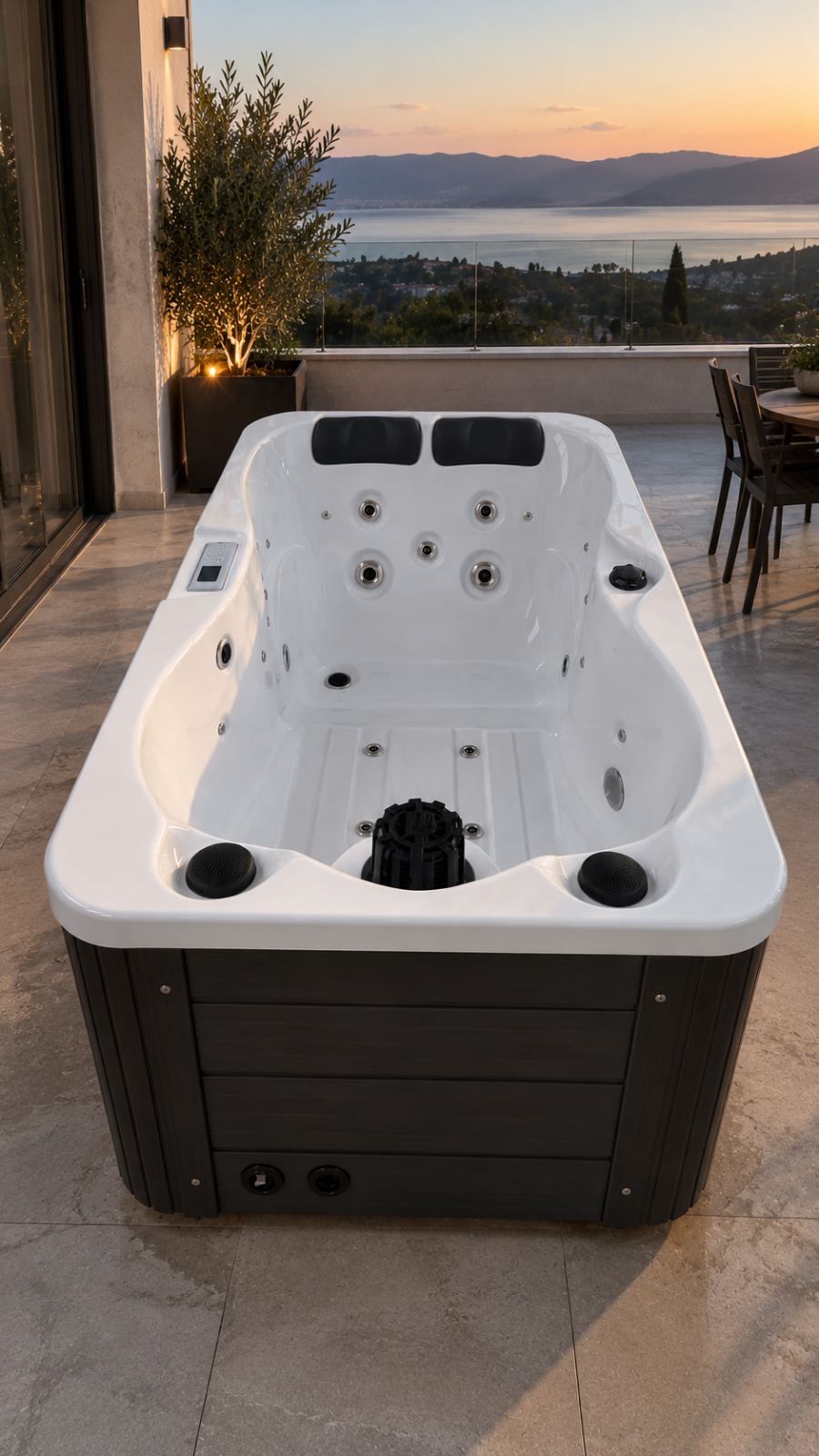 SPA Vasca Idromassaggio FRA 1620 – 175 × 110 × 72 cm - immagine 9